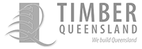 Brisbane To Bay Building Inspections Company Business Clients Timber Queensland Logo Black and White